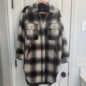 Gap Plaid Shacket